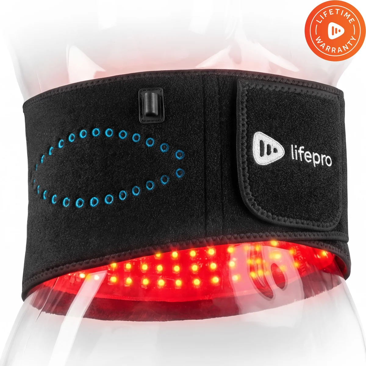 AllevaRed Pro Light Therapy Belt — Oxyfitus