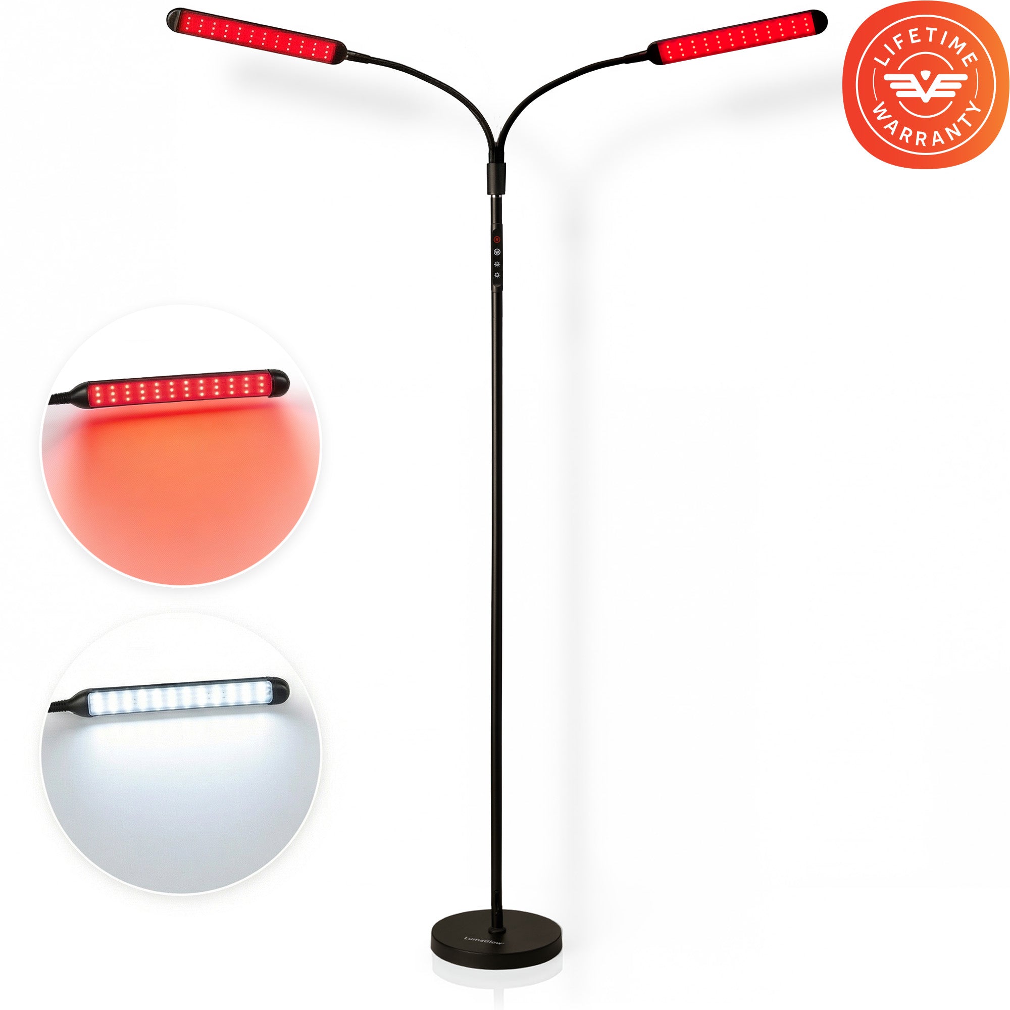 LumaGlow Red Light Floor Lamp — OxyFit
