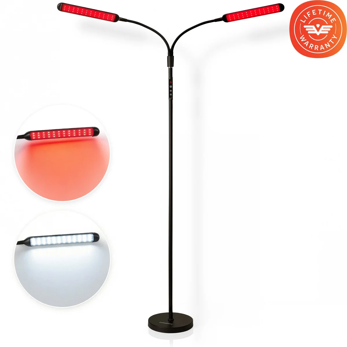 LumaGlow Red Light Floor Lamp — Oxyfitus