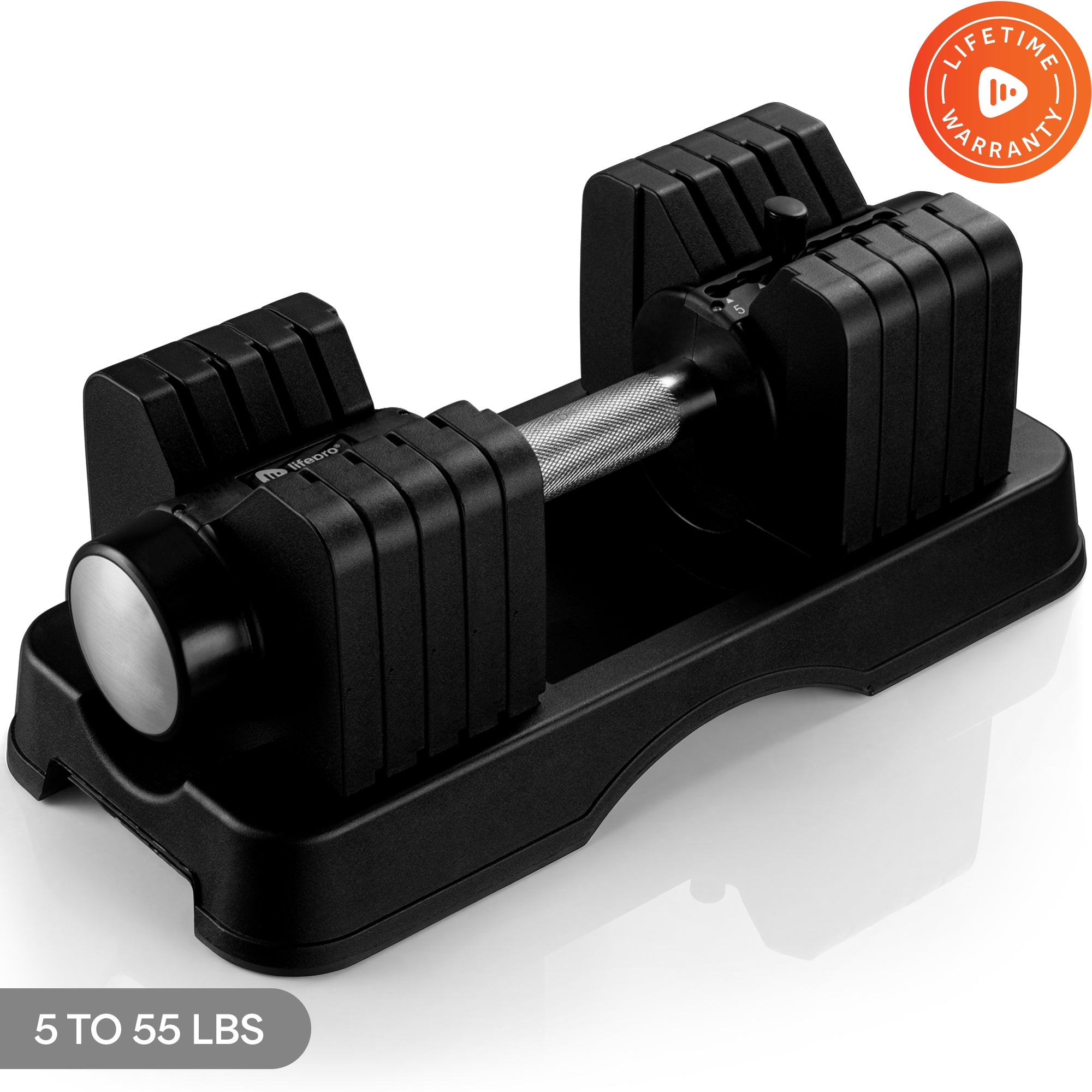 PowerFlow X Dumbbells (Up to 55 lb Adjustable) — OxyFit
