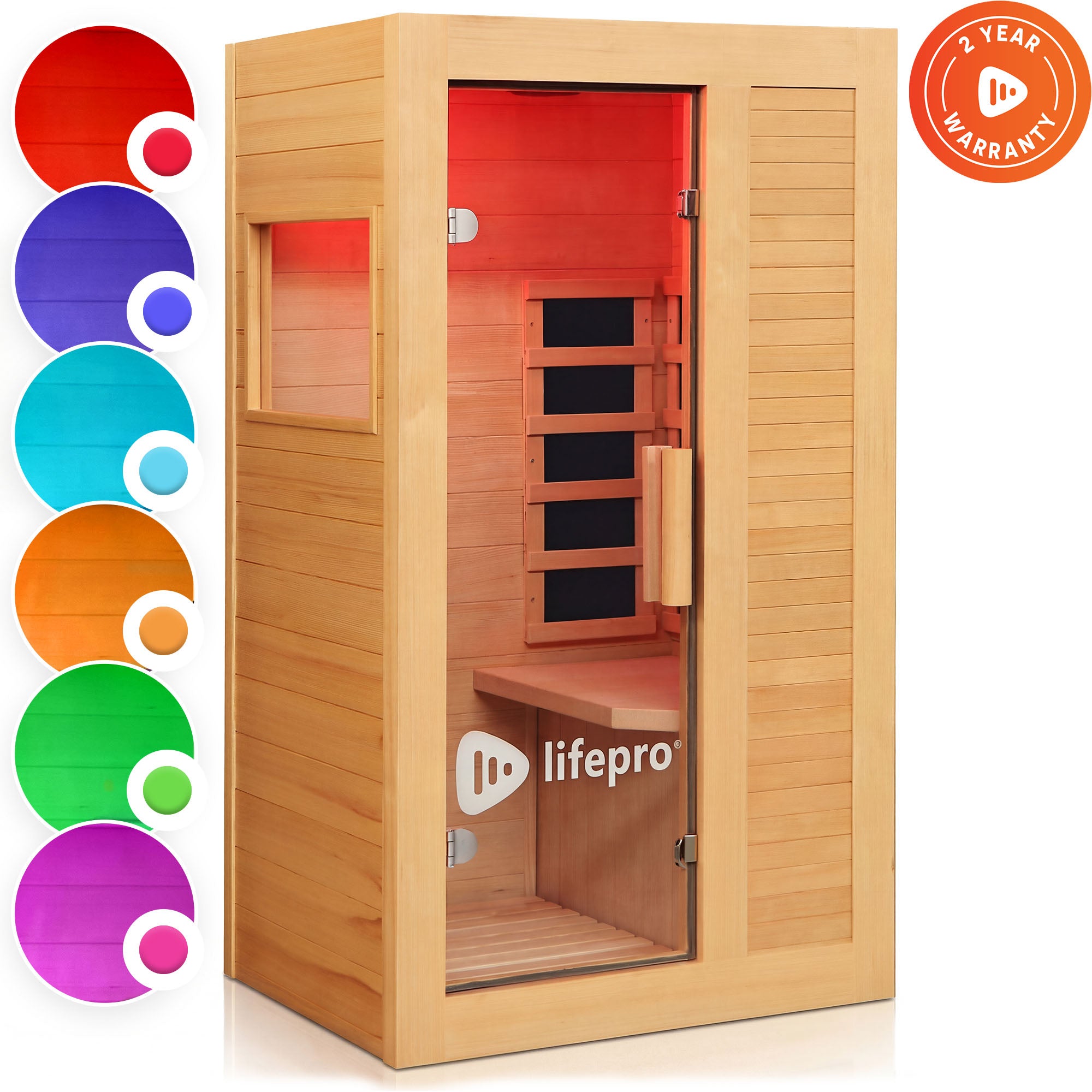 RejuvaCure Cozy Personal Far Infrared Sauna — OxyFit