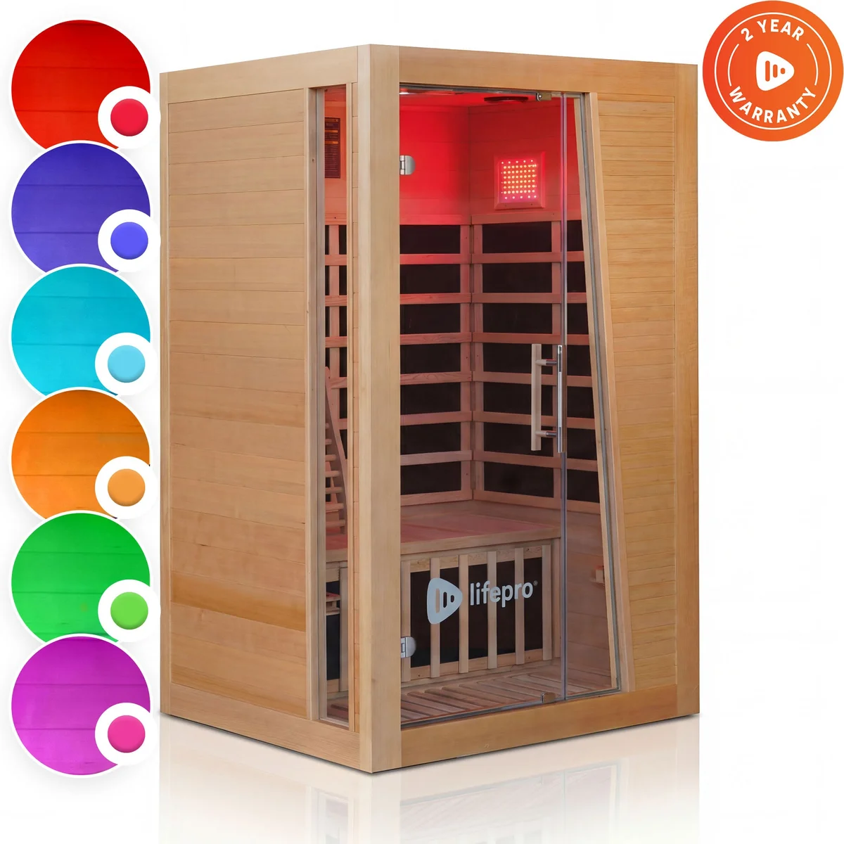 RejuvaCure™ Duet: Two-Person Infrared Sauna — Oxyfitus
